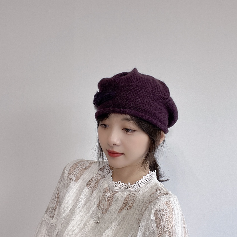 LOVELY HAT韓國直郵東大門實拍女裝新品職業時尚24秋冬帽子LOVELY HAT帽子