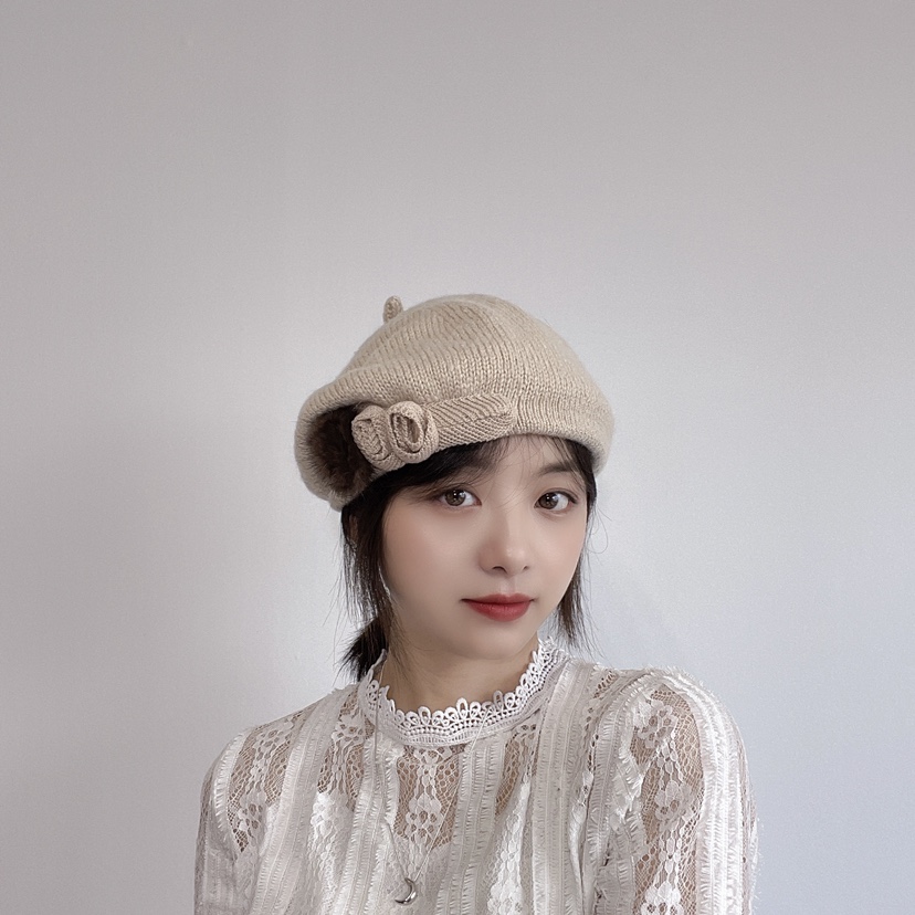 LOVELY HAT韓國直郵東大門實拍女裝新品職業時尚24秋冬帽子LOVELY HAT帽子