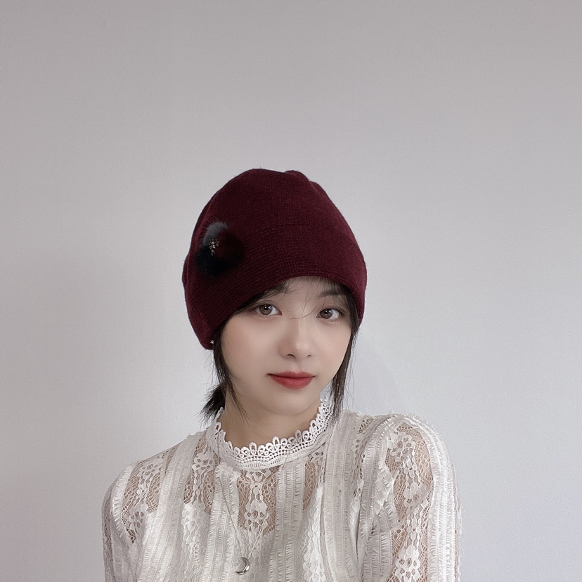 LOVELY HAT直郵韓國代購女裝新品時尚職業24秋冬休閑帽子LOVELY HAT帽子