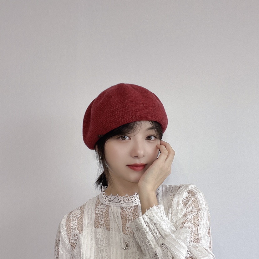 LOVELY HAT韓國直郵東大門實拍女裝新品職業24秋冬人氣帽子LOVELY HAT帽子