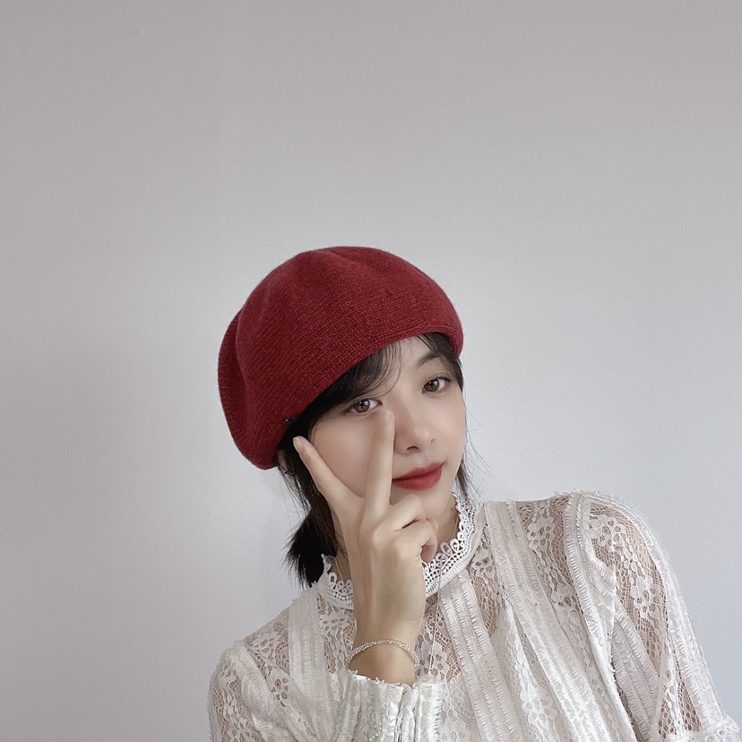 LOVELY HAT韓國直郵東大門實拍女裝新品職業24秋冬人氣帽子LOVELY HAT帽子