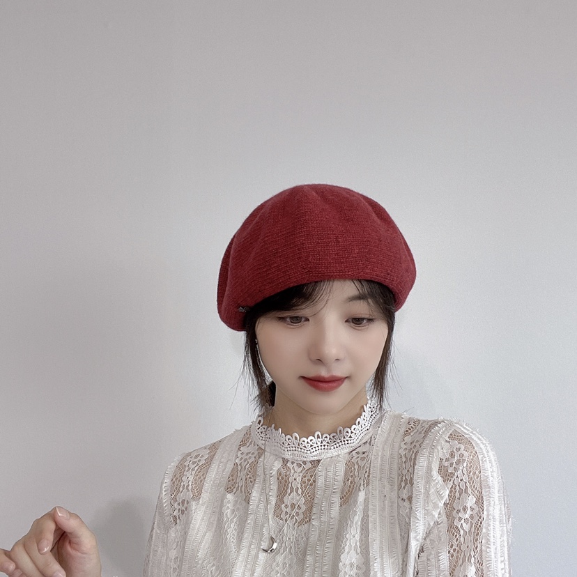 LOVELY HAT韓國直郵東大門實拍女裝新品職業24秋冬人氣帽子LOVELY HAT帽子