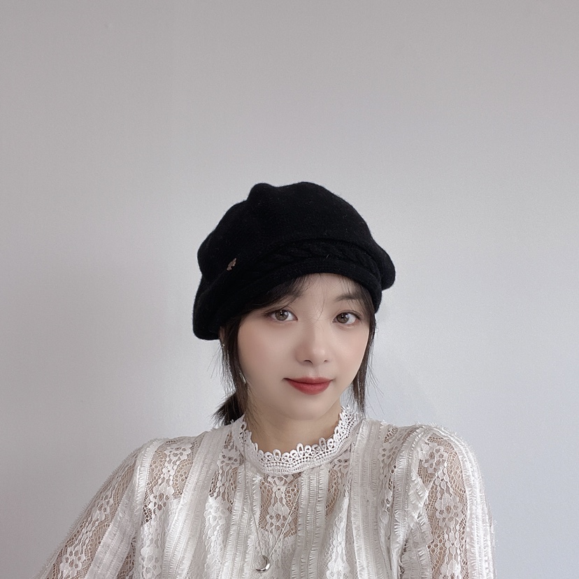 LOVELY HAT韓國直郵東大門實拍女裝新品職業24秋冬人氣帽子LOVELY HAT帽子