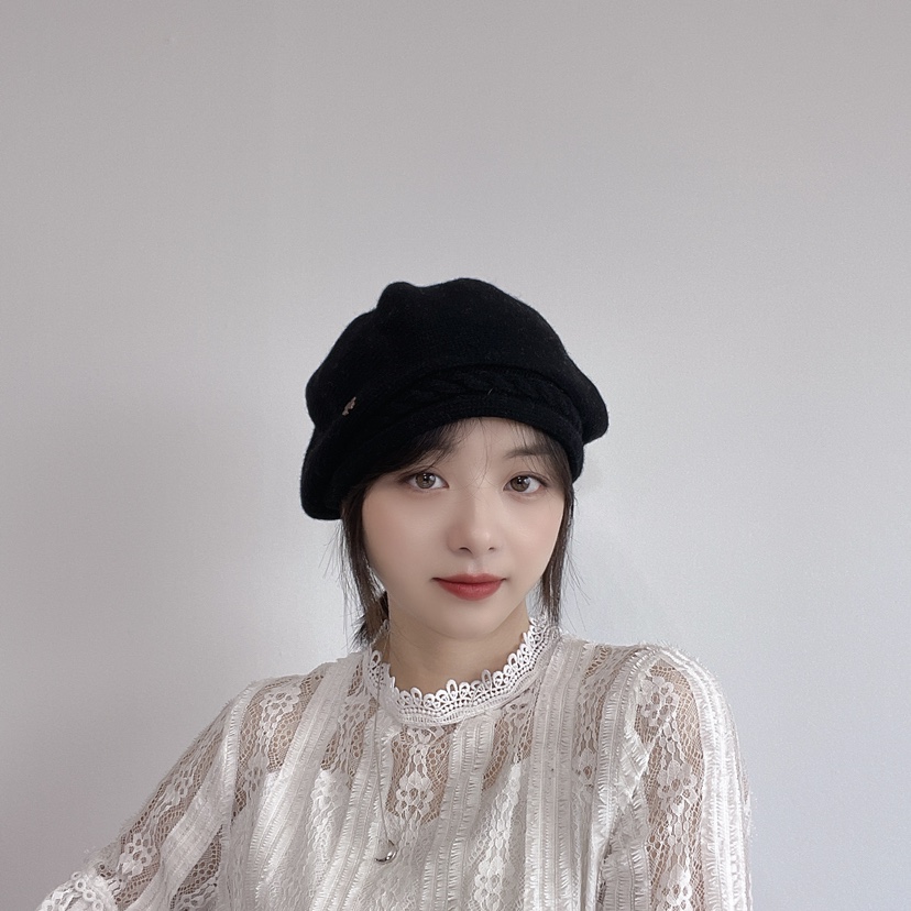 LOVELY HAT韓國直郵東大門實拍女裝新品職業24秋冬人氣帽子LOVELY HAT帽子