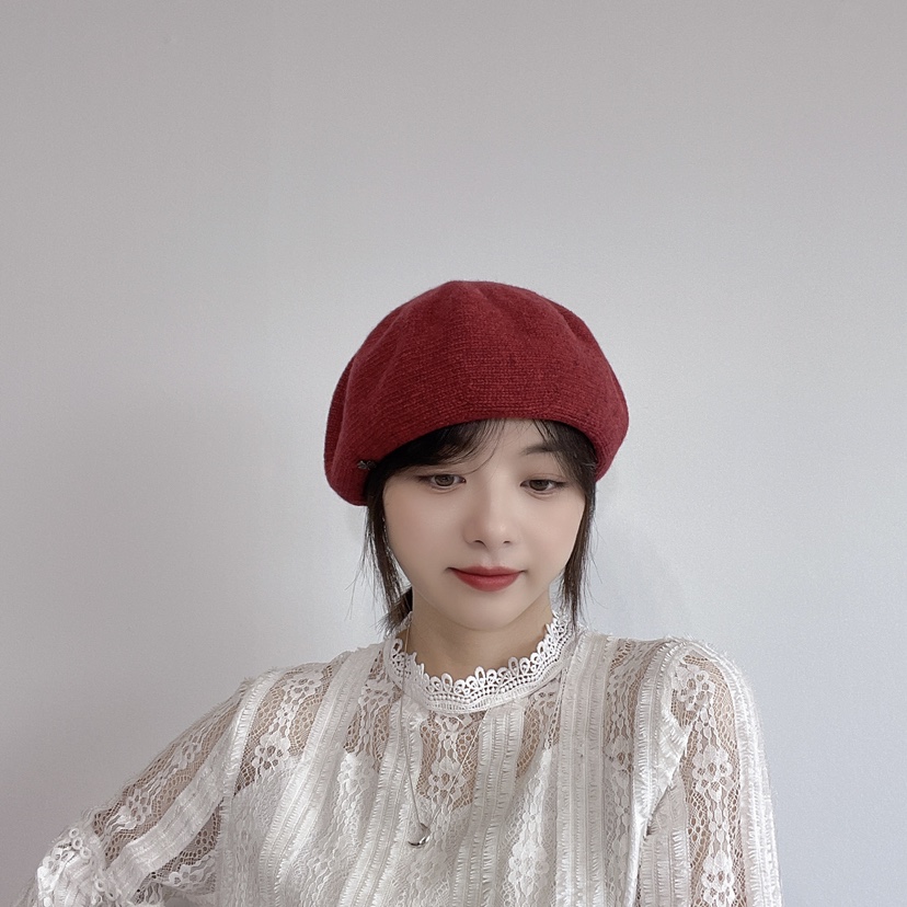 LOVELY HAT韓國直郵東大門實拍女裝新品職業24秋冬人氣帽子LOVELY HAT帽子圖色2