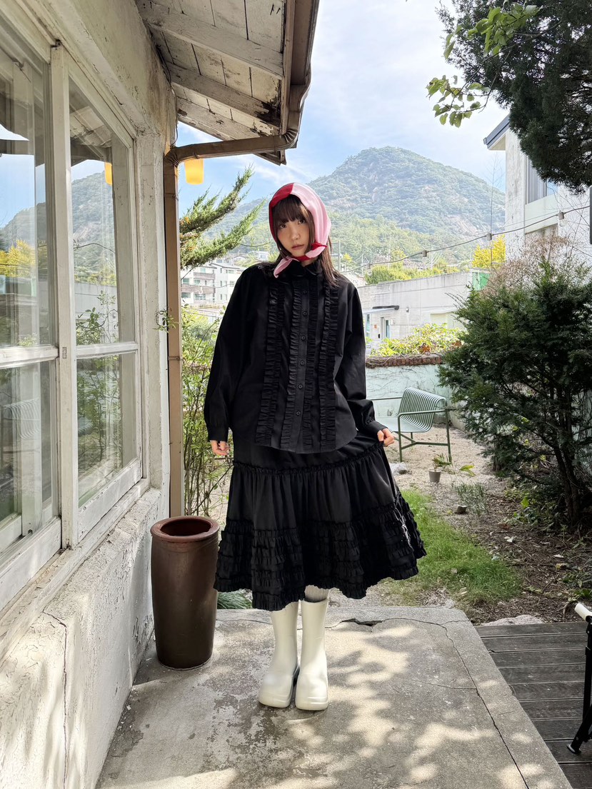 HEYJUDE韓國直郵東大門代購女裝新款時尚推薦真品半身裙中短裙HEYJUDE半身裙/中短裙