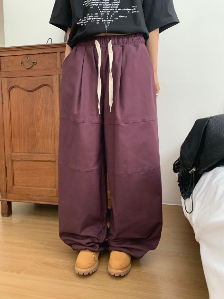 4LEAF韓國直郵東大門實拍女裝新品24秋冬時尚人氣休閑褲4LEAF休閑褲圖色2