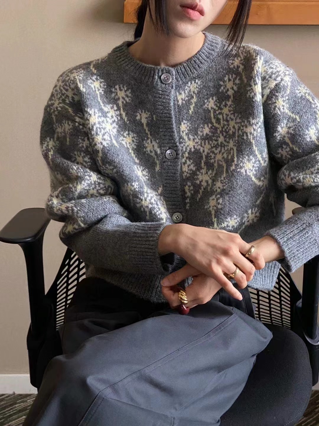 SPUSH（2020-10-12日起此檔口均碼商品，實際出貨會帶1碼或者2碼的尺碼標，直接給貨）韓國直郵東大門代購女裝新款熱賣夾克開衫SPUSH（2020-10-12日起此檔口均碼商品，實際出貨會帶1碼或者2碼的尺碼標，直接給貨）夾克圖色2