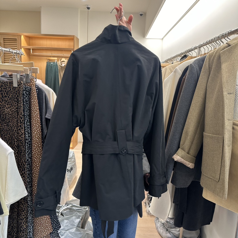 VAN NUVO直郵韓國代購女裝新品時尚人氣職業熱賣夾克含腰繩VAN NUVO夾克