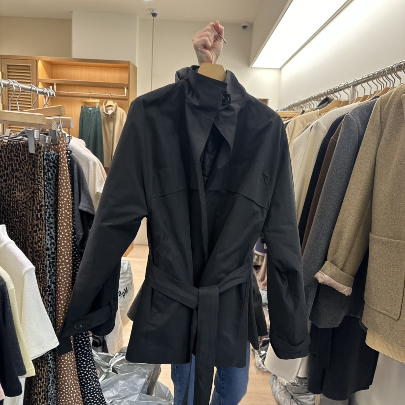 VAN NUVO直郵韓國代購女裝新品時尚人氣職業熱賣夾克含腰繩VAN NUVO夾克圖色2