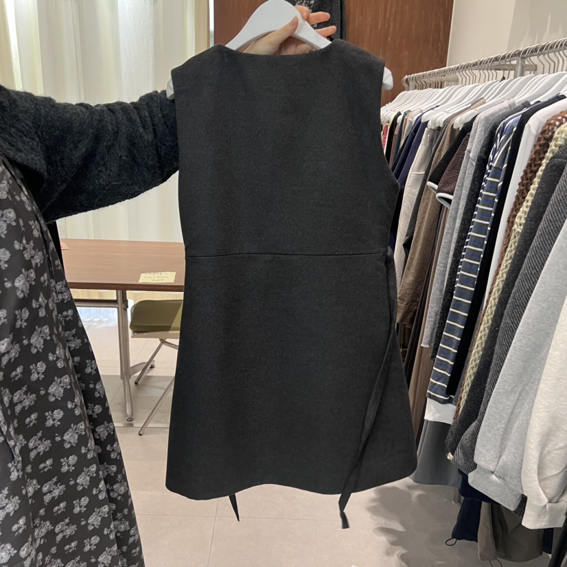 BUCKLE韓國直郵東大門實拍女裝新款真品人氣休閑職業連衣裙BUCKLE連衣裙