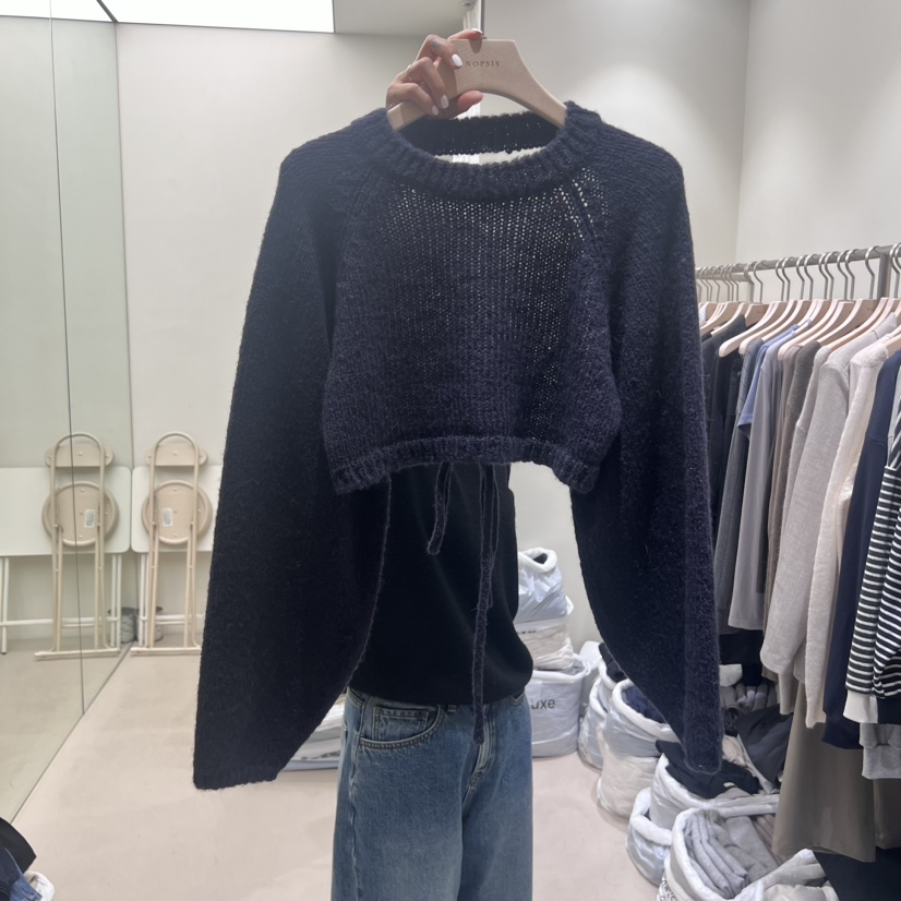 NOPSIS韓國直郵女裝新品推薦人氣職業24秋冬針織衫不包含內搭NOPSIS針織衫圖色3