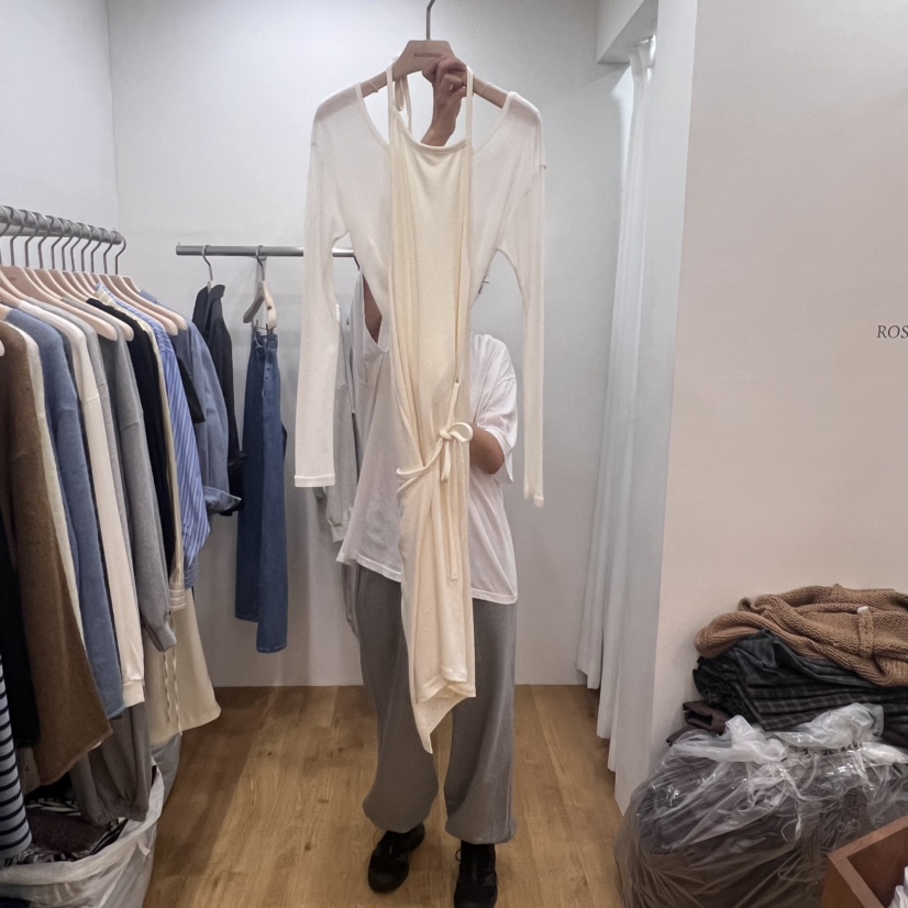 ORDINARYA韓國直郵東大門實拍女裝新品職業熱賣時尚連衣裙羊毛ROESMMOSS連衣裙圖色3