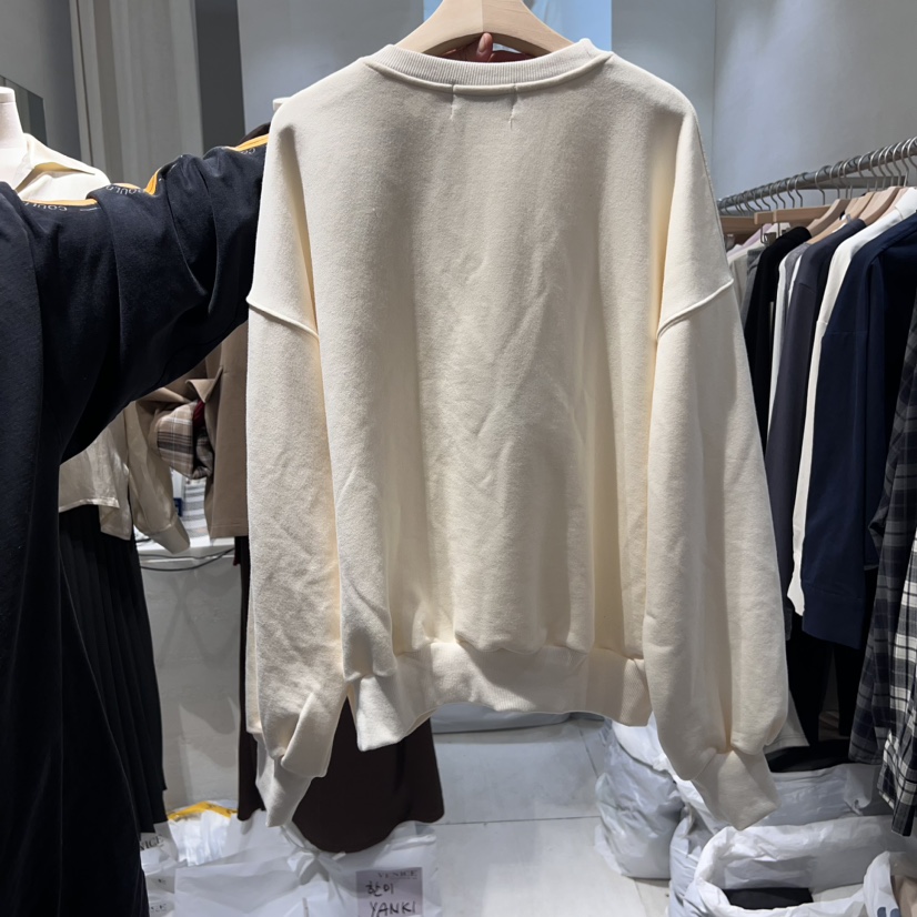 VENICE韓國直郵女裝新款推薦熱賣24秋冬人氣職業休閑衛衣VENICE衛衣