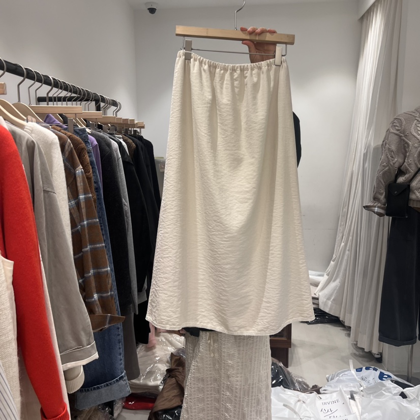 IRVINE韓國直郵女裝新品職業熱賣休閑真品半身裙中短裙蕾絲IRVINE半身裙/中短裙