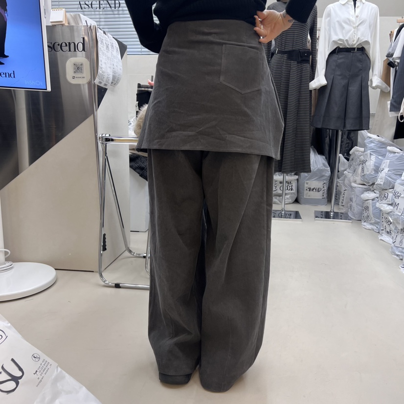 ASCEND韓國直郵東大門代購女裝新款熱賣24秋冬時尚真品裙褲ASCEND裙褲