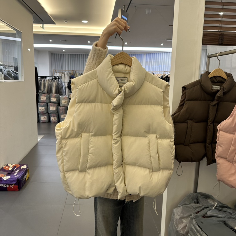 NOWHERE韓國直郵東大門代購女裝新品休閑24秋冬真品時尚馬甲NOWHERE馬甲圖色2