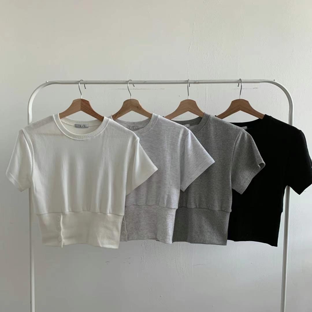 RACY直郵韓國代購女裝新品熱賣24秋冬時尚人氣職業推薦T恤RACYT恤