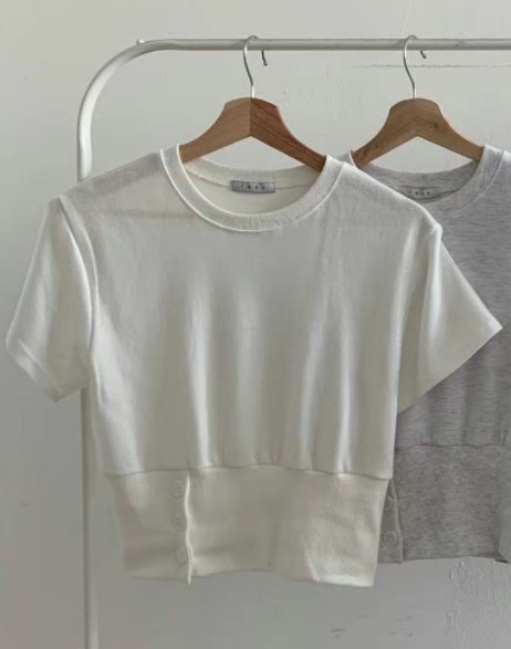 RACY直郵韓國代購女裝新品熱賣24秋冬時尚人氣職業推薦T恤RACYT恤圖色1