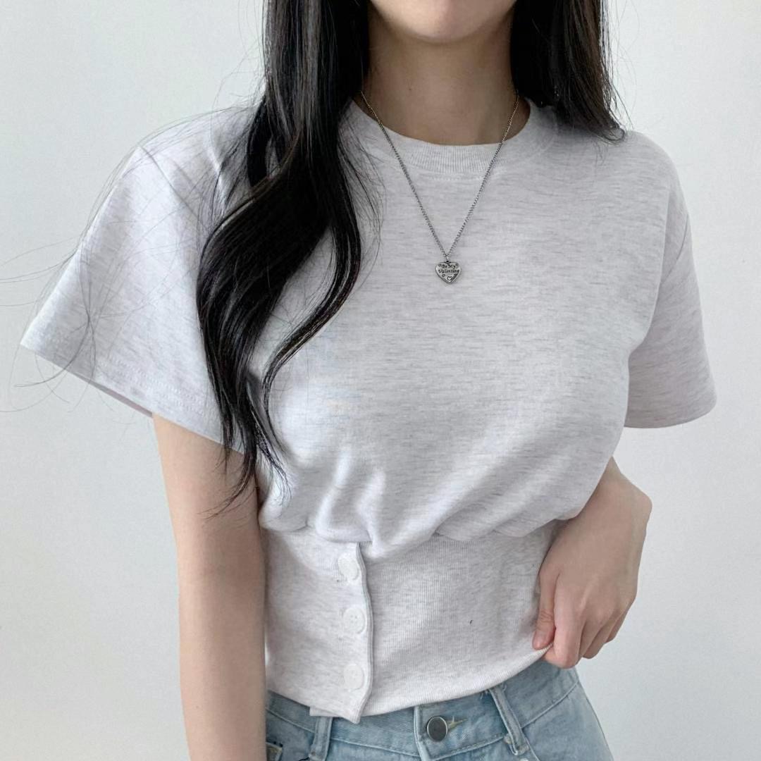 RACY直郵韓國代購女裝新品熱賣24秋冬時尚人氣職業推薦T恤RACYT恤圖色2