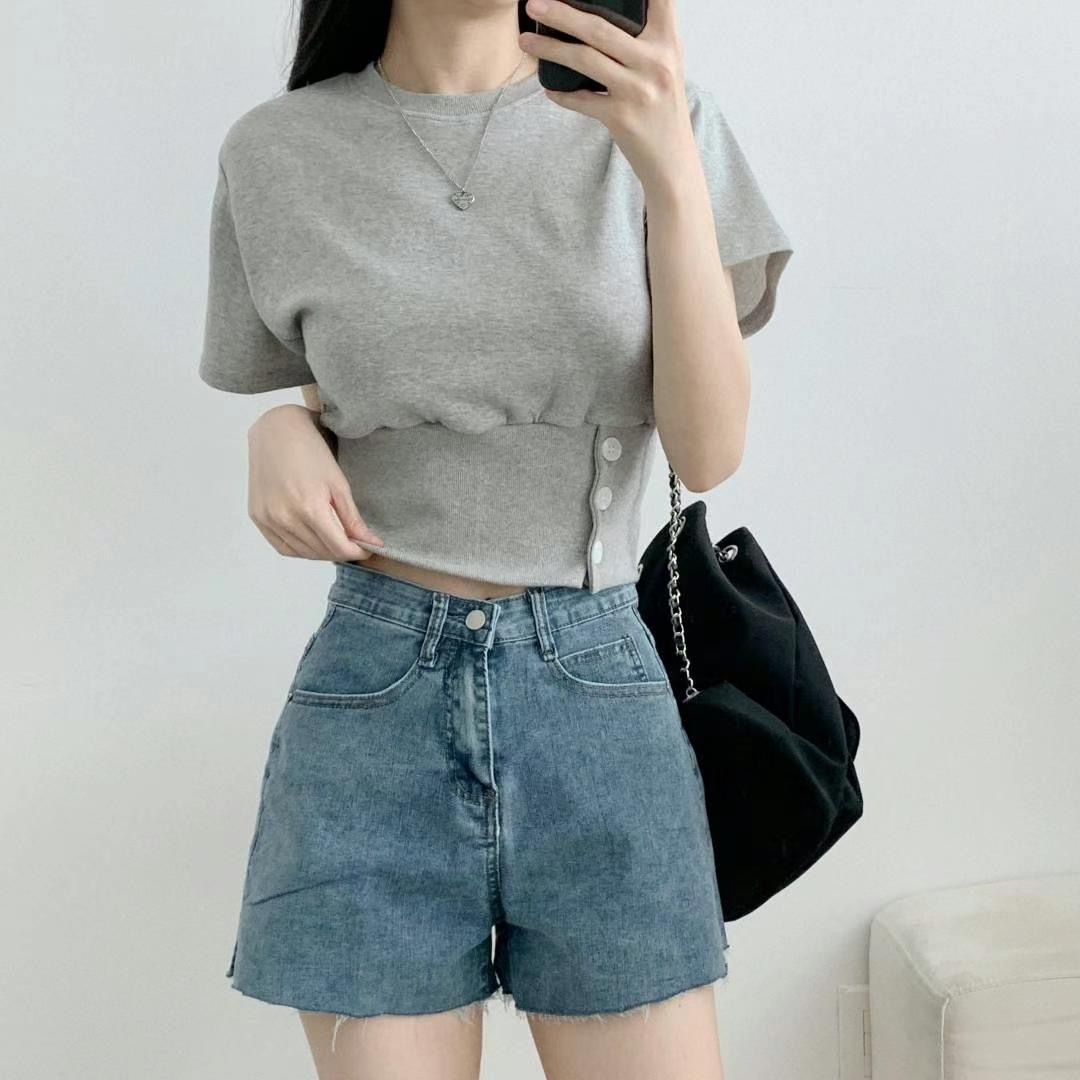 RACY直郵韓國代購女裝新品熱賣24秋冬時尚人氣職業推薦T恤RACYT恤圖色3