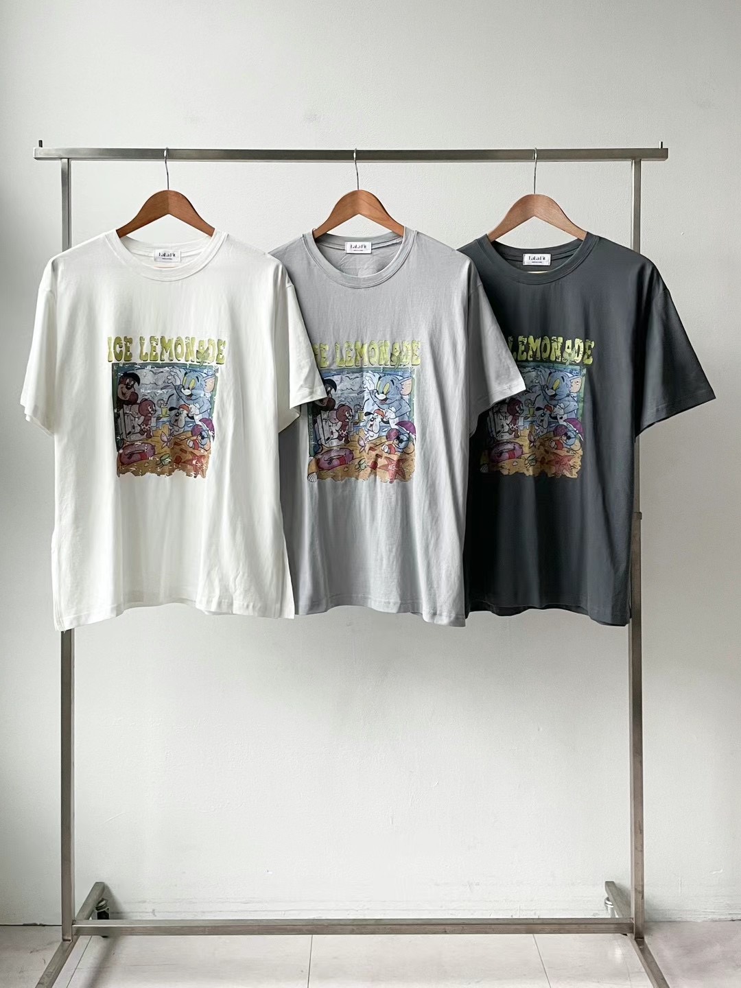 lalafit直郵韓國代購女裝新品職業24秋冬真品熱賣休閑T恤lalafitT恤圖色3左三色