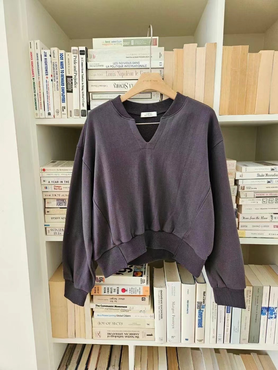 STORY TAG韓國直郵東大門實拍女裝新品熱賣推薦24秋冬衛衣STORY TAG衛衣圖色3
