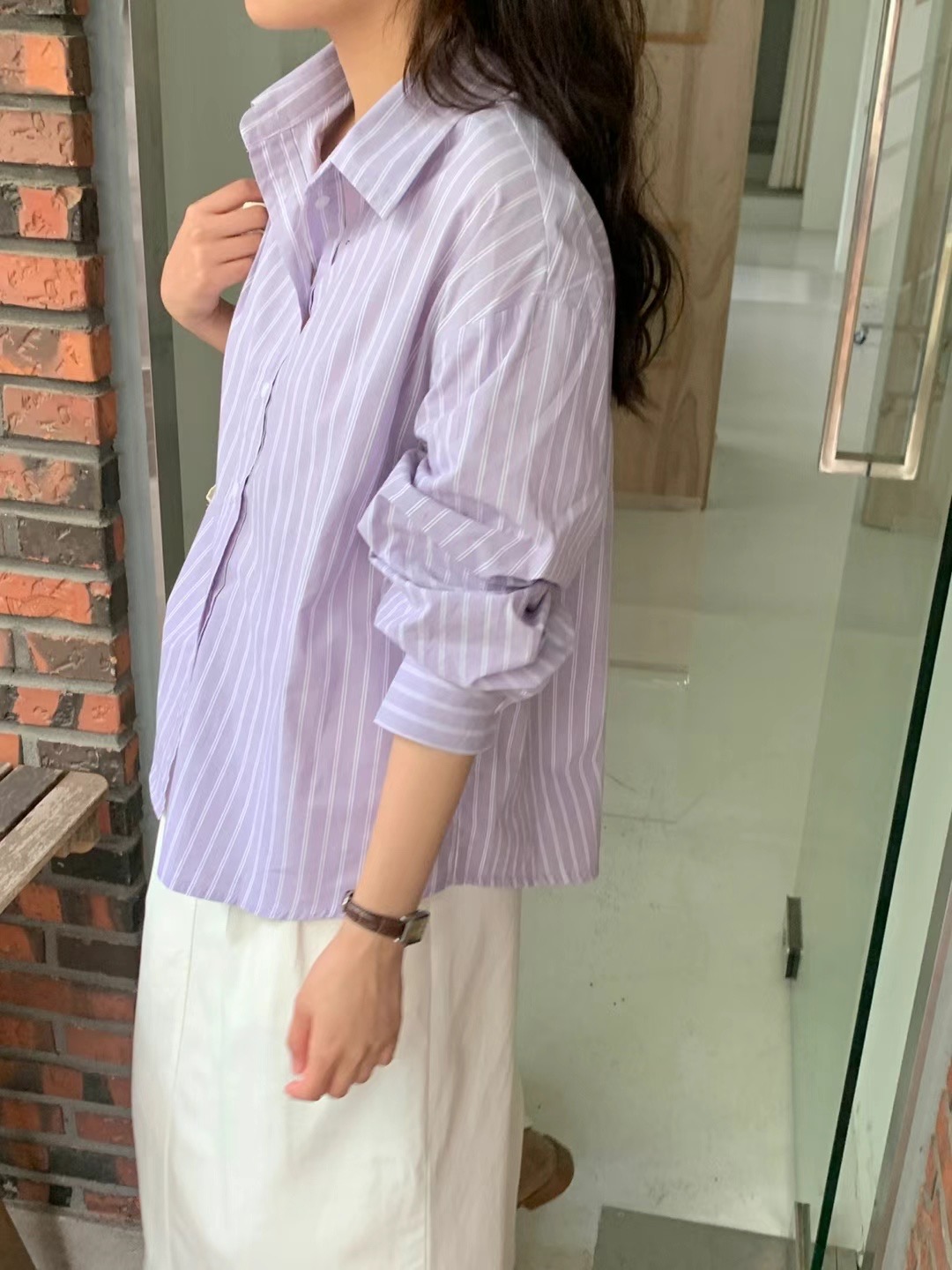 COMMA-콤마-T韓國直郵東大門代購女裝新品24秋冬襯衫蕾絲衫COMMA襯衫/蕾絲衫