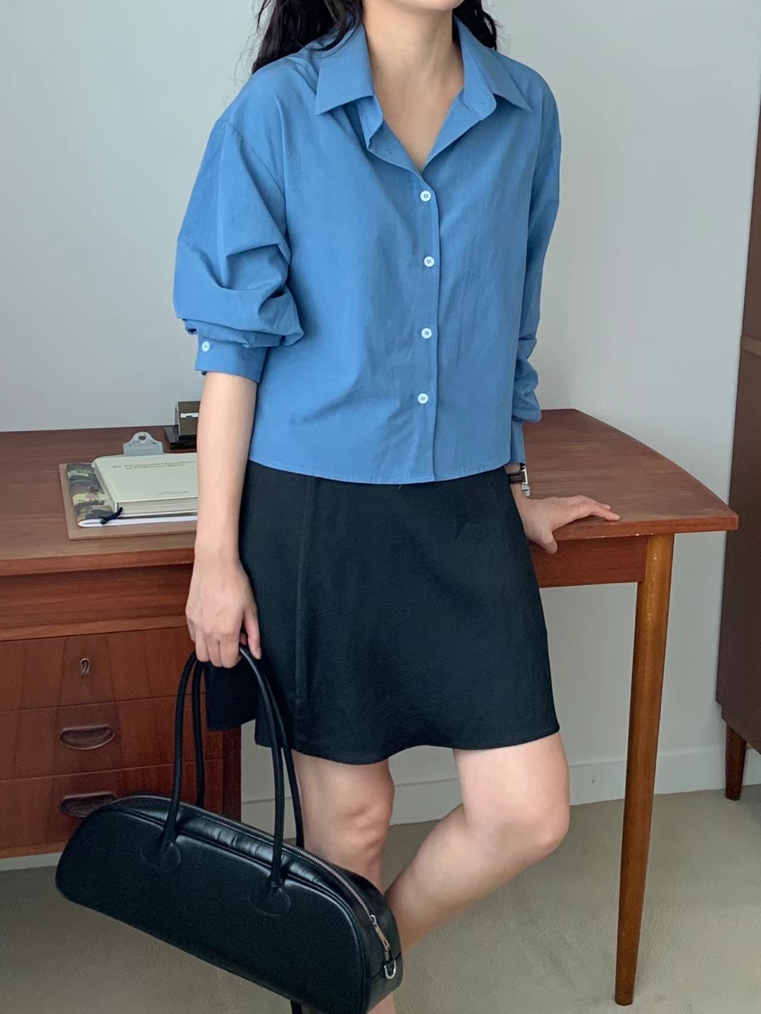 COMMA-콤마-T韓國直郵東大門實拍女裝新品推薦襯衫蕾絲衫COMMA襯衫/蕾絲衫圖色2