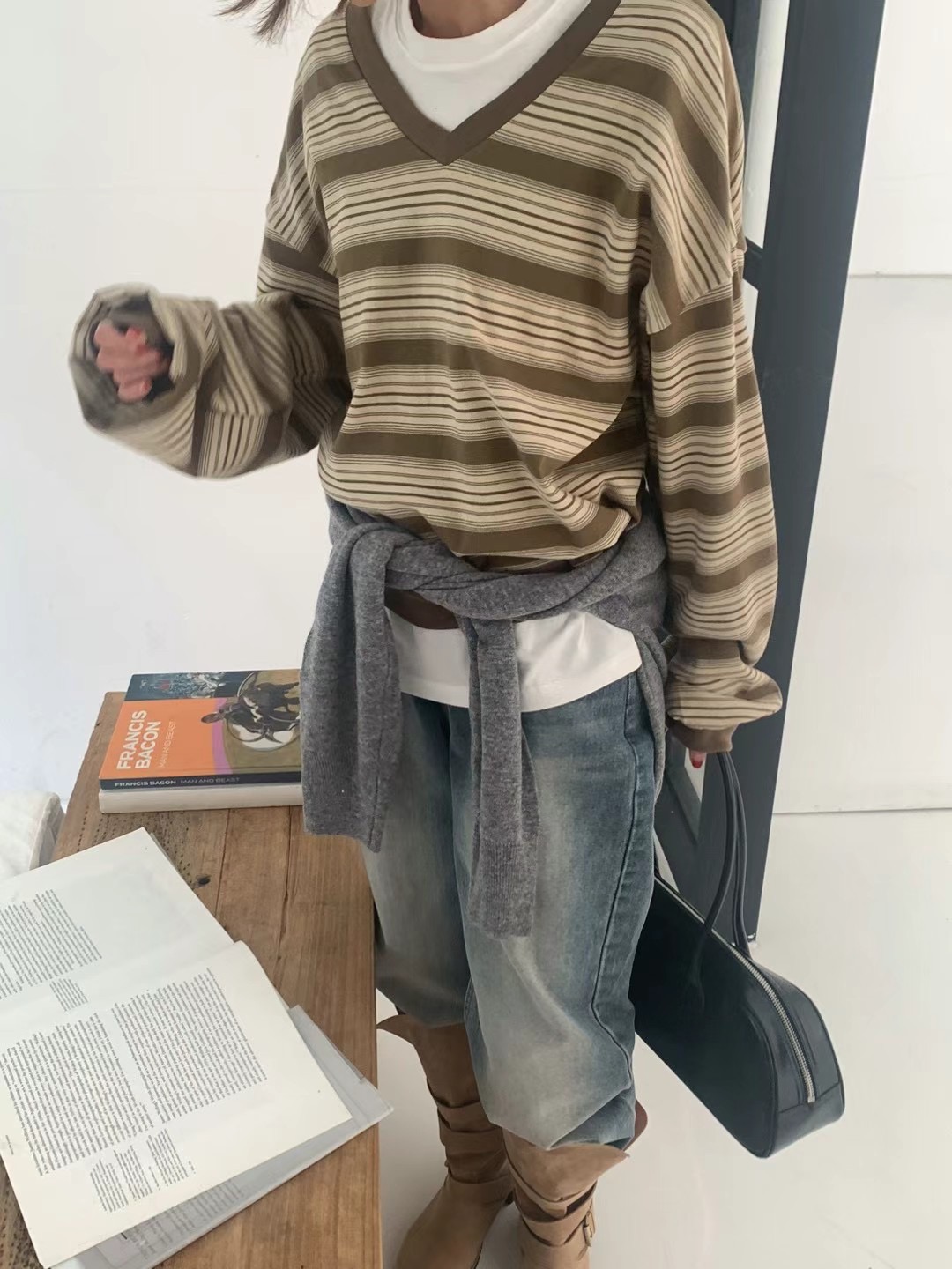 BEAGLE韓國直郵女裝新品時尚推薦職業休閑真品熱賣24秋冬衛衣BEAGLE衛衣