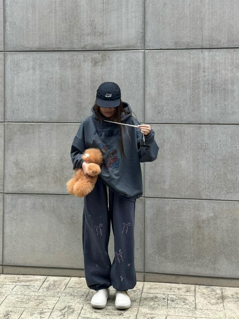 TOLL韓國直郵東大門代購女裝新款休閑推薦人氣24秋冬休閑褲TOLL休閑褲