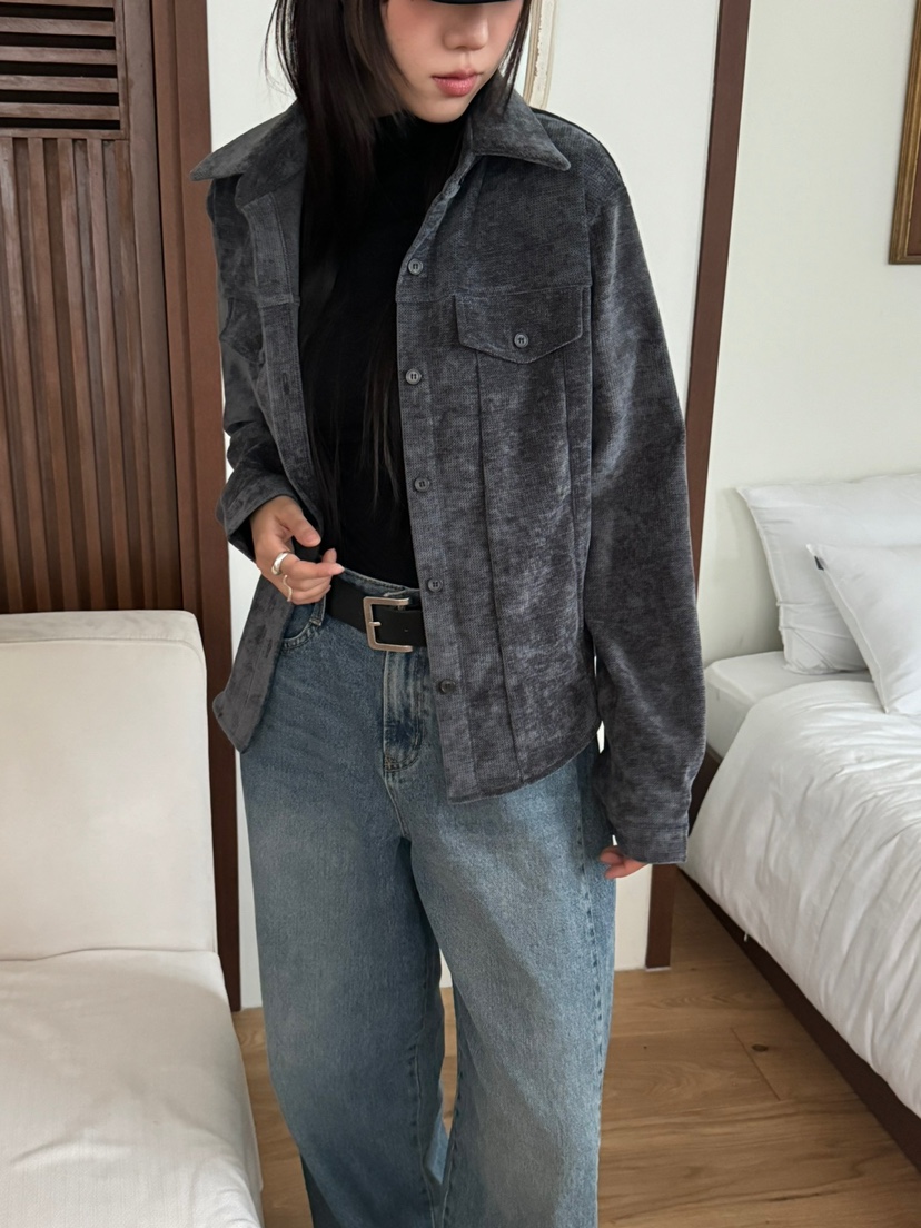 PAPRIKA韓國直郵東大門代購女裝新款推薦職業熱賣休閑時尚夾克PAPRIKA夾克