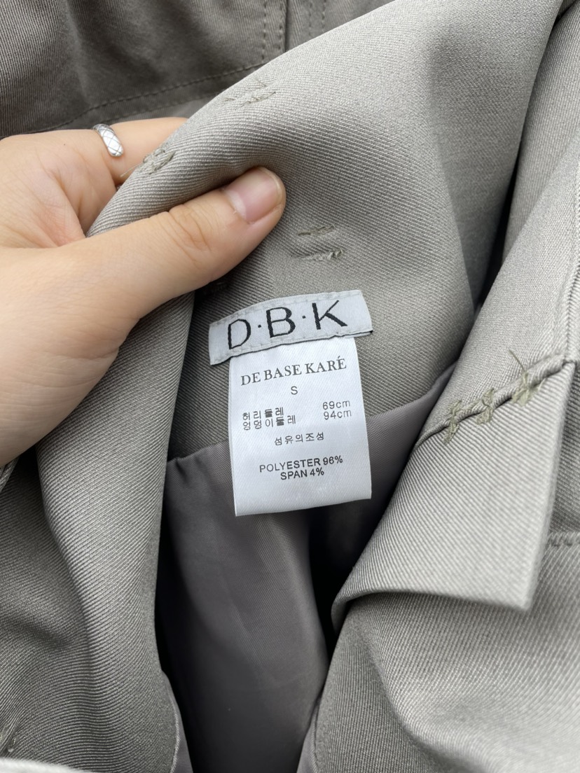 D.B.K/WERE PIECE/DE BASE KARE韓國直郵女裝新款人氣半身裙中短裙含腰帶KARE/WEREPIECE半身裙/中短裙