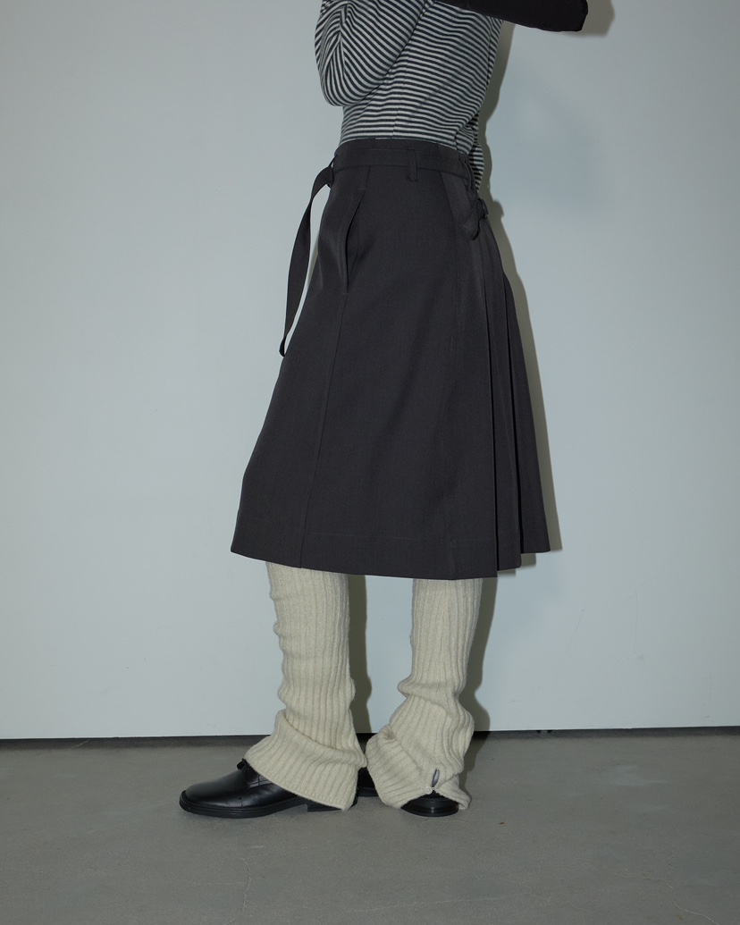 D.B.K/WERE PIECE/DE BASE KARE韓國直郵女裝新款人氣半身裙中短裙含腰帶KARE/WEREPIECE半身裙/中短裙