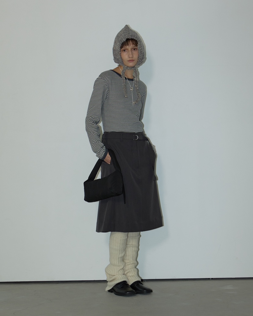 D.B.K/WERE PIECE/DE BASE KARE韓國直郵女裝新款人氣半身裙中短裙含腰帶KARE/WEREPIECE半身裙/中短裙