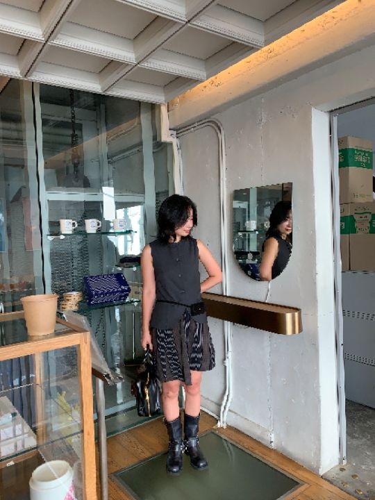 LIVE FOR_EVER韓國直郵女裝新款人氣時尚休閑推薦職業馬甲LIVE FOR_EVER馬甲