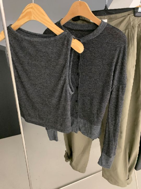 LIVE FOR_EVER韓國直郵東大門實拍女裝新品人氣職業吊帶背心LIVE FOR_EVER吊帶/背心