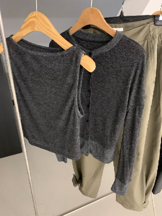 LIVE FOR_EVER韓國直郵東大門實拍女裝新品人氣職業吊帶背心LIVE FOR_EVER吊帶/背心