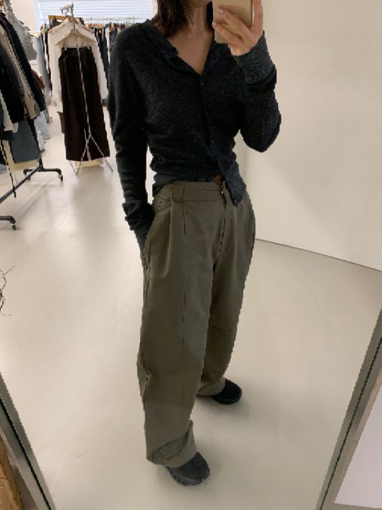 LIVE FOR_EVER直郵韓國代購女裝新品人氣熱賣時尚推薦休閑褲LIVE FOR_EVER休閑褲
