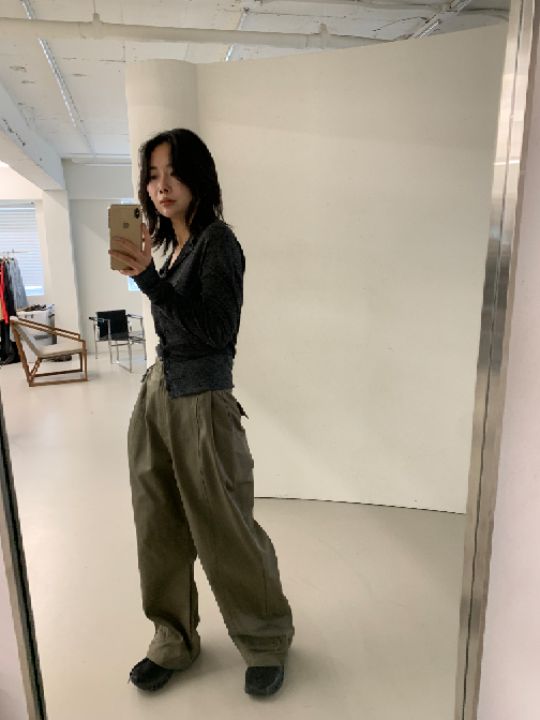 LIVE FOR_EVER直郵韓國代購女裝新品人氣熱賣時尚推薦休閑褲LIVE FOR_EVER休閑褲