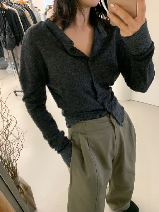 LIVE FOR_EVER直郵韓國代購女裝新品真品人氣推薦熱賣針織衫LIVE FOR_EVER針織衫