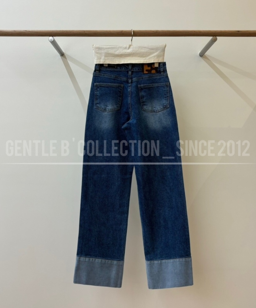 GENTLE B韓國直郵東大門代購女裝新品熱賣人氣時尚職業牛仔褲GENTLE B牛仔褲