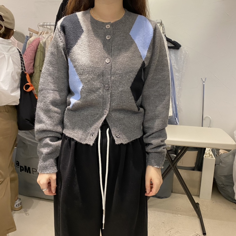 floral直郵韓國代購女裝新品時尚熱賣職業真品人氣推薦針織衫FLORAL針織衫