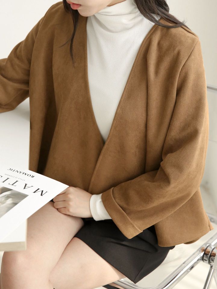 DAILY PROJECT直郵韓國代購女裝新品時尚24秋冬熱賣夾克DAILY PROJECT夾克