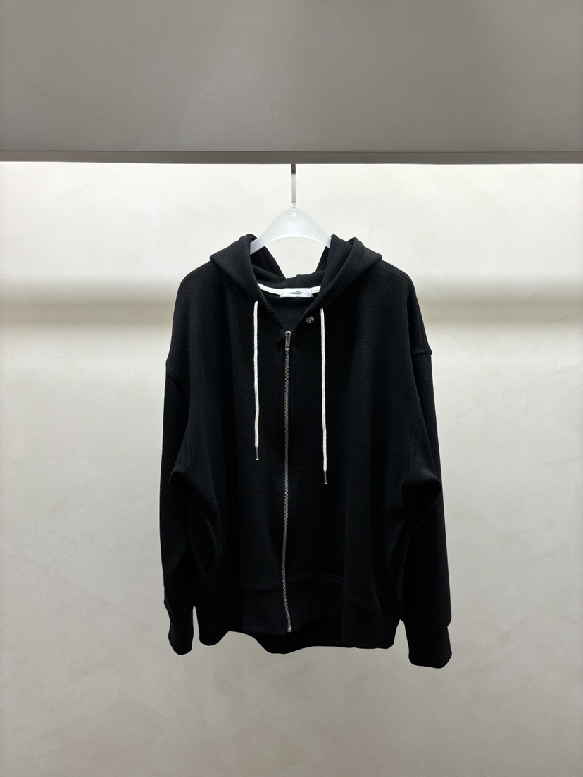 Waller韓國直郵東大門代購女裝新品人氣24秋冬推薦衛衣拉鏈NOTHING衛衣
