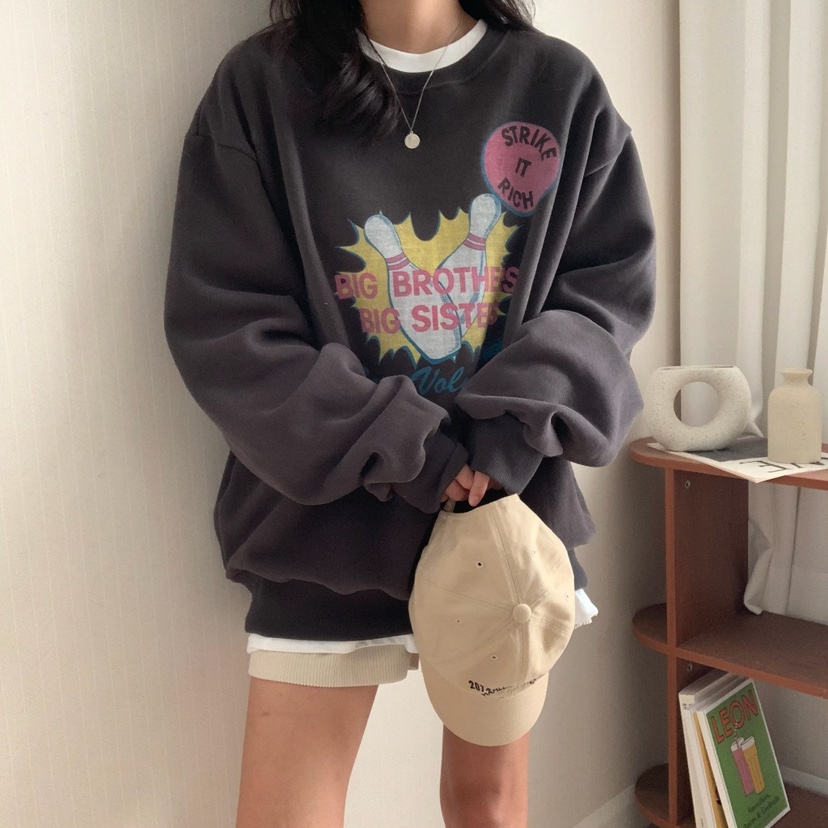 FROMJINI韓國直郵東大門代購女裝新品熱賣職業真品衛衣拉絨FROMJINI衛衣