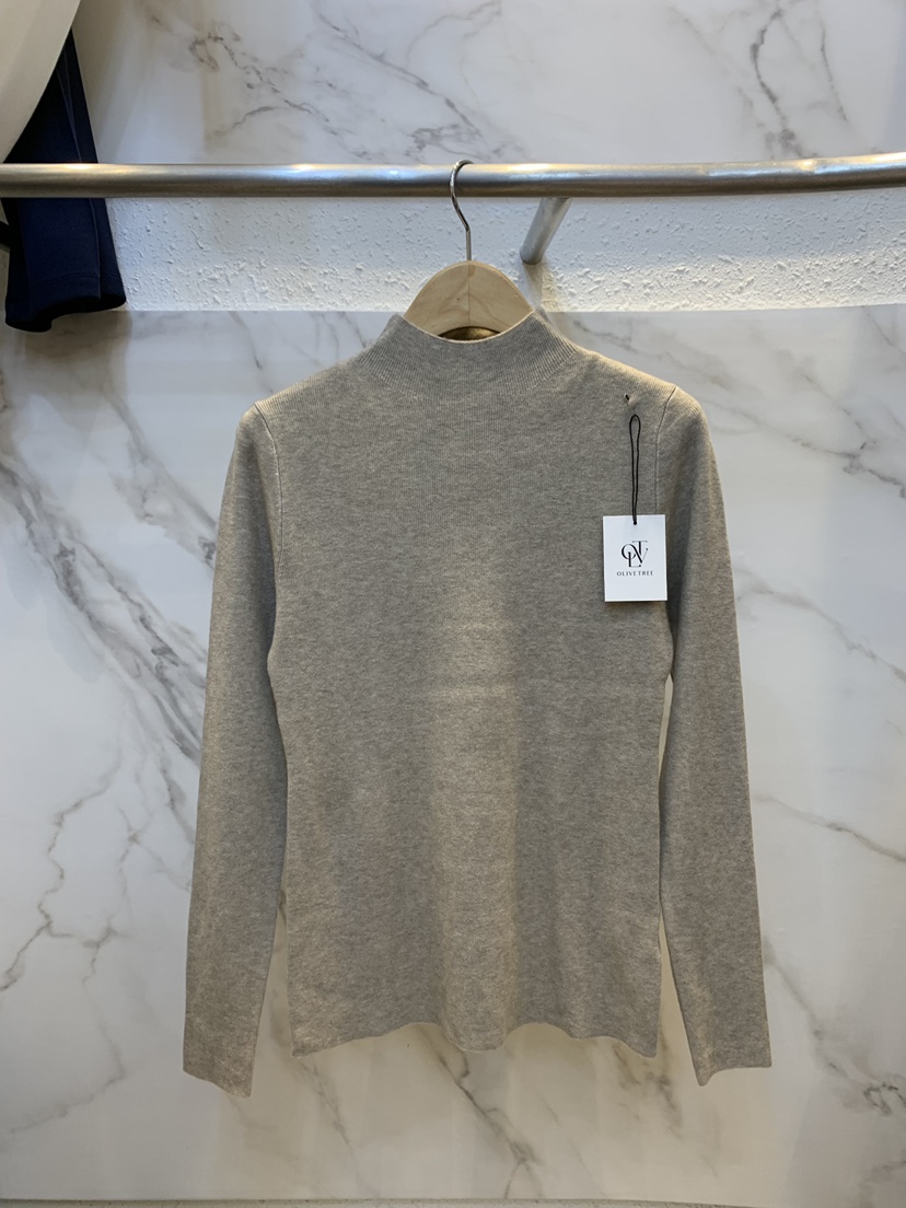 OLIVE TrEE韓國直郵東大門實拍女裝新品時尚24秋冬長袖T恤OLIVE TrEE長袖T恤圖色2