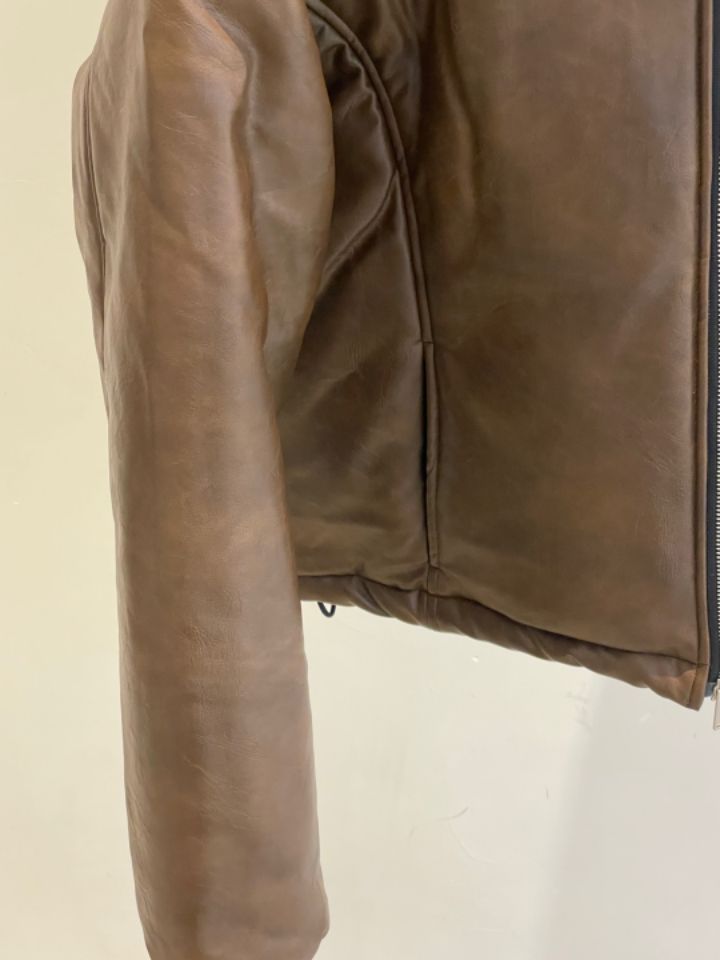 CALLIT韓國直郵女裝新品人氣熱賣真品24秋冬時尚皮衣皮革CALLIT皮衣