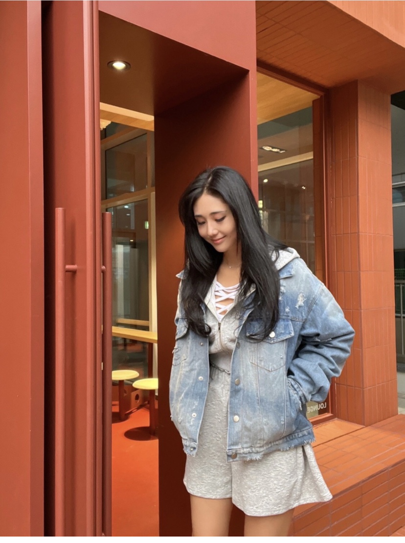 PAIRING韓國直郵東大門代購女裝新品休閑熱賣人氣24秋冬夾克PAIRING夾克