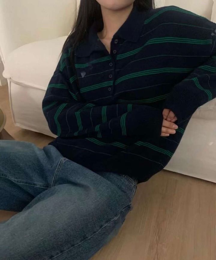 STAY HERE 韓國直郵女裝新款真品休閑時尚職業人氣針織衫STAY HERE針織衫圖色3